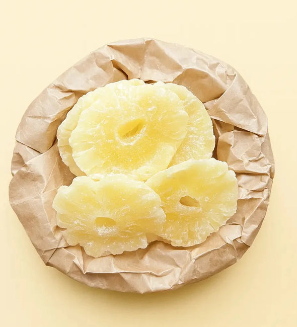 Torkade Ananas - sockrad