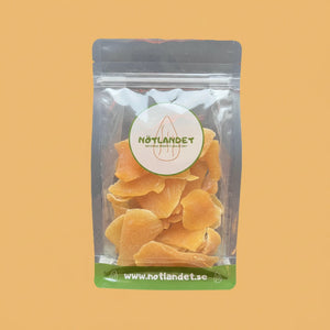 Torkade mango – sockrade skivor