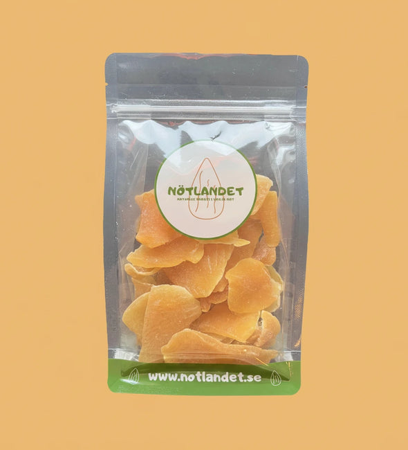 Torkade mango – sockrade skivor